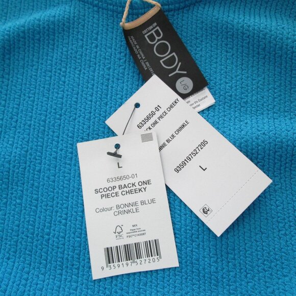 Cotton On Swimsuit Scoop Back One Piece Cheeky NWT Sz L - Picture 8 of 12